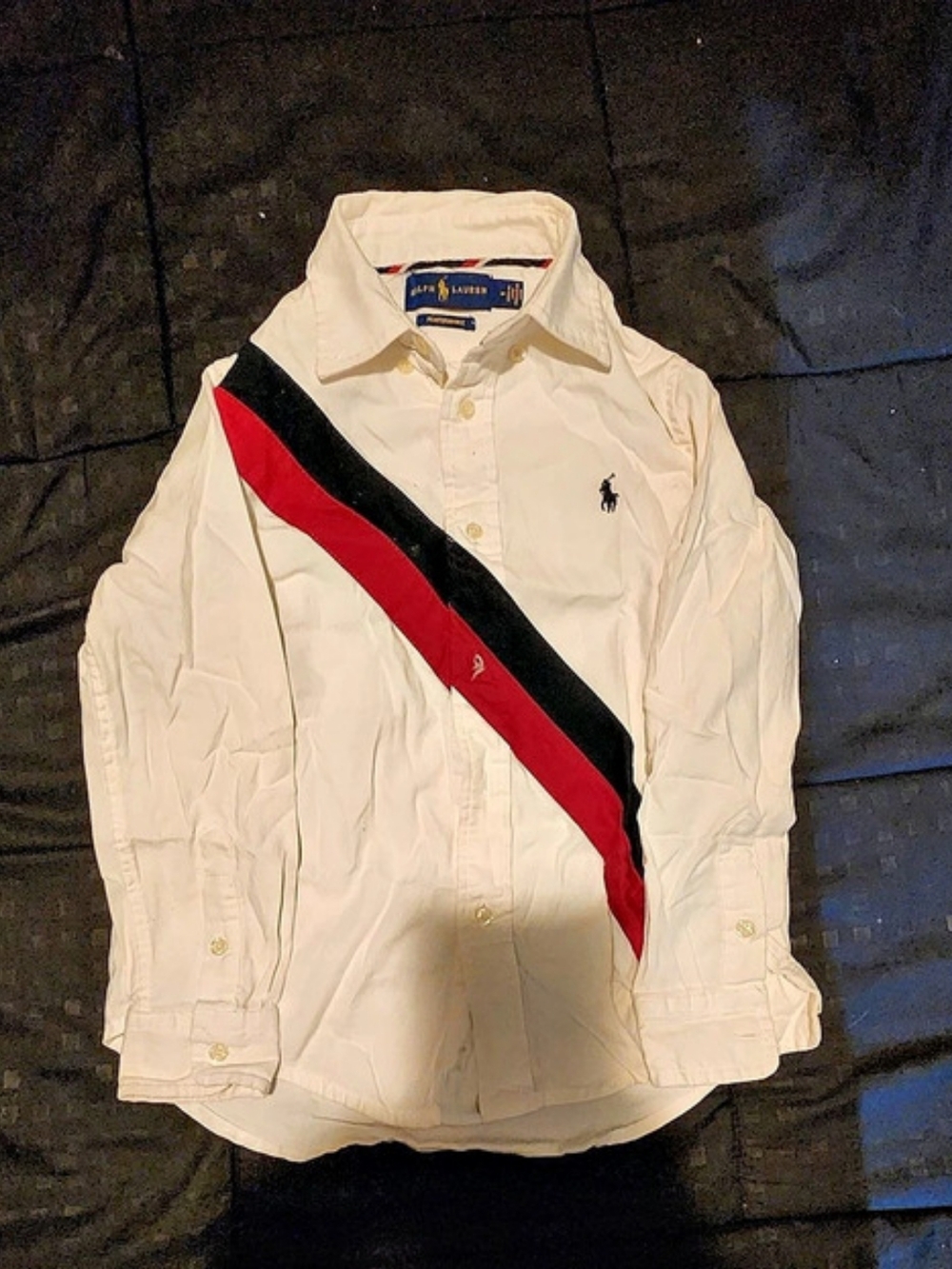 Ralph Lauren Color Block Button Down Shirt Size 6